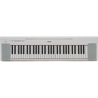Yamaha Piaggero NP15 Portable Keyboard White Yamaha Piaggero NP15 Portable Keyboard White