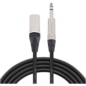 Studiospares Pro Neutrik XLR Male - Balanced Jack Mogami Cable 5m Black Studiospares Pro Neutrik XLR Male - Balanced Jack Mogami Cable 5m Black