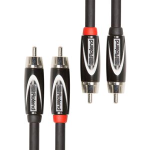 Roland Dual RCA - Dual RCA Interconnect Cable 3ft/1m Roland Dual RCA - Dual RCA Interconnect Cable 3ft/1m
