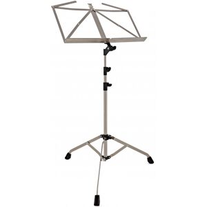 K&M 107 Music Stand Extra Sturdy Nickel-Coloured Finish K&M 107 Music Stand Extra Sturdy Nickel-Coloured Finish