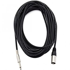 Gear4Music Essentials XLR (M) to Jack Cable 10m Gear4Music Essentials XLR (M) to Jack Cable 10m