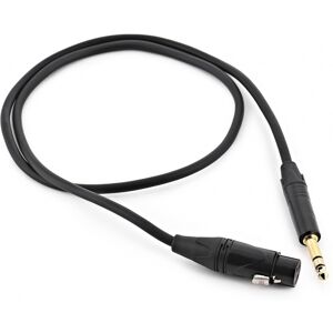 Gear4Music XLR (F) - TRS 6.35mm Jack Pro Cable 1m Gear4Music XLR (F) - TRS 6.35mm Jack Pro Cable 1m