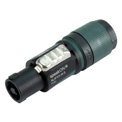 Neutrik NL4FXX-W-S Speakon cable connector 4-pin Neutrik NL4FXX-W-S Speakon cable connector 4-pin