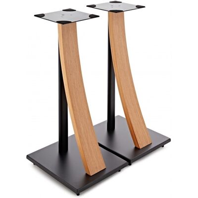 AVCOM 650mm Speaker Stands Oak (Pair) AVCOM 650mm Speaker Stands Oak (Pair)