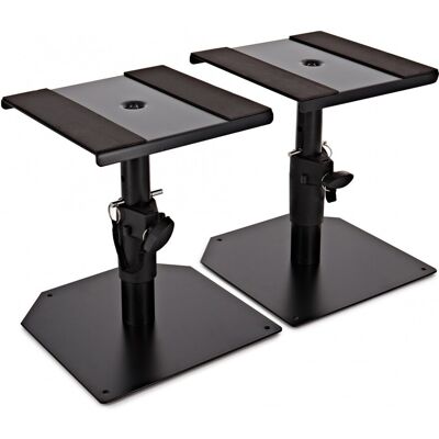 Desktop Monitor Speaker Stands by Gear4music Pair Desktop Monitor Speaker Stands by Gear4music Pair