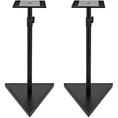 Gear4Music Studio Monitor Speaker Stands Pair Gear4Music Studio Monitor Speaker Stands Pair