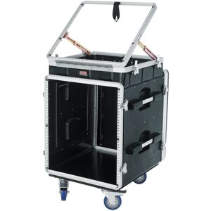 Gator GRC-10X12 PU Moulded Pop-Up Rack Case 10U Top 12U Side Gator GRC-10X12 PU Moulded Pop-Up Rack Case 10U Top 12U Side
