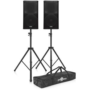 QSC KW122 Active PA Speakers with Stands QSC KW122 Active PA Speakers with Stands