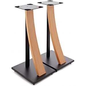 AVCOM 650mm Speaker Stands Oak (Pair) AVCOM 650mm Speaker Stands Oak (Pair)
