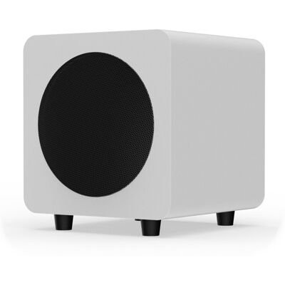 Kanto Audio Kanto SUB6 Vinyl Subwoofer Matte White Kanto Audio Kanto SUB6 Vinyl Subwoofer Matte White