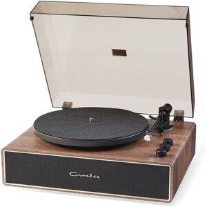 Crosley Stave Vinyl Record Player with Speakers - Bluetooth Turntable - Modern Wood Design Crosley Stave Vinyl Record Player with Speakers - Bluetooth Turntable - Modern Wood Design