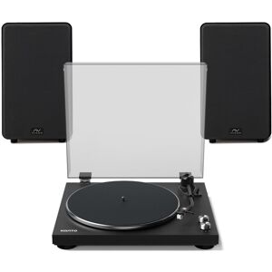 Kanto Audio Kanto OBI3 Turntable with AVCOM Active Speakers Matte Black Kanto Audio Kanto OBI3 Turntable with AVCOM Active Speakers Matte Black