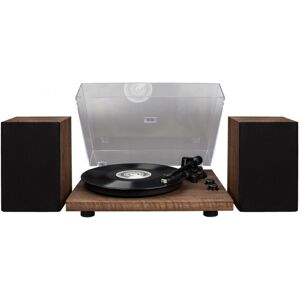 Crosley C62 Shelf System With Bluetooth Out Walnut Crosley C62 Shelf System With Bluetooth Out Walnut