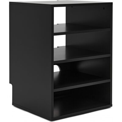 AVCOM Hi-Fi Cabinet 4 Shelf Black AVCOM Hi-Fi Cabinet 4 Shelf Black