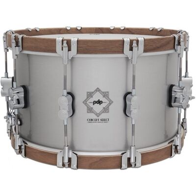 PDP Concept 14" x 8 Select Aluminium Snare Wood Hoops PDP Concept 14" x 8 Select Aluminium Snare Wood Hoops
