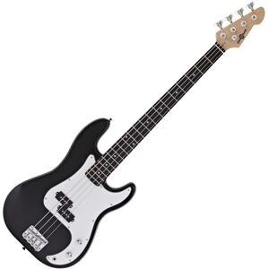 LA Bass Guitar by Gear4music Black LA Bass Guitar by Gear4music Black