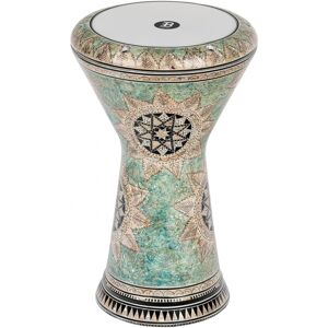 Meinl Percussion 9" Doumbek White Pearl Mosaik Queen Meinl Percussion 9" Doumbek White Pearl Mosaik Queen