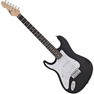 LA Left Handed Electric Guitar by Gear4music Black - Nearly New LA Left Handed Electric Guitar by Gear4music Black - Nearly New