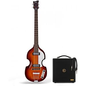 Hofner Ignition Violin Bass Sunburst & Eden Orbiter 8 Combo Amp Hofner Ignition Violin Bass Sunburst & Eden Orbiter 8 Combo Amp
