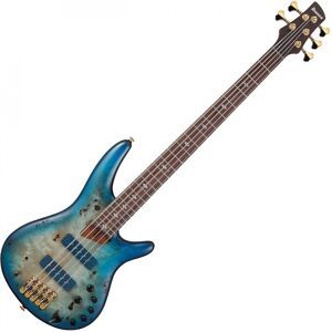Ibanez SR6605 Prestige 5 String Ghost Fleet Blue Burst Ibanez SR6605 Prestige 5 String Ghost Fleet Blue Burst