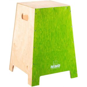 Nino Percussion Stackable Large Cajon Green Nino Percussion Stackable Large Cajon Green