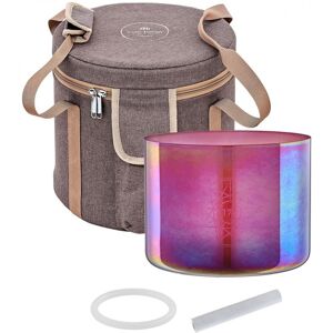 Meinl Sonic Energy 8" Essence Solfeggio Crystal Singing Bowl 174 Hz Brandy Rose Meinl Sonic Energy 8" Essence Solfeggio Crystal Singing Bowl 174 Hz Brandy Rose