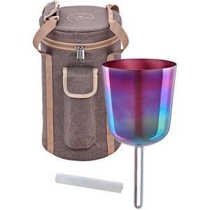 Meinl Sonic Energy 5.75" Essence Solfeggio Crystal Singing Bowl Re 417 Hz Copper Brown Meinl Sonic Energy 5.75" Essence Solfeggio Crystal Singing Bowl Re 417 Hz Copper Brown