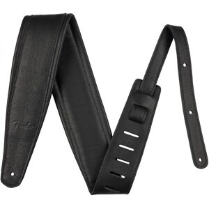 Fender 3.5" Premium Leather Strap Black Fender 3.5" Premium Leather Strap Black