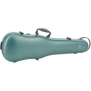 Gewa Fun Polycarbonate Shaped Violin Case Green and Grey Gewa Fun Polycarbonate Shaped Violin Case Green and Grey