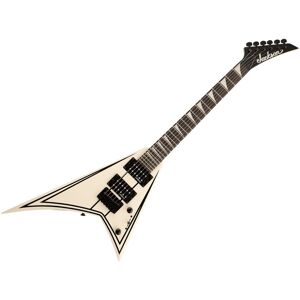 Jackson JS Series RR Minion JS1XM Snow White with Black Pin Stripes Jackson JS Series RR Minion JS1XM Snow White with Black Pin Stripes