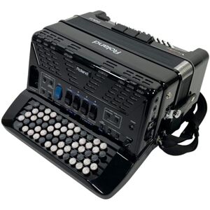 Roland FR-1XB Compact Button Type V-Accordion with Speakers Black - Ex Demo Roland FR-1XB Compact Button Type V-Accordion with Speakers Black - Ex Demo
