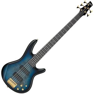 Ibanez GSR205PC 5 String Bass Guitar Transparent Marine Burst Ibanez GSR205PC 5 String Bass Guitar Transparent Marine Burst