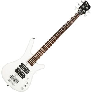 Warwick RockBass Corvette $$ 5 String Bass Solid White High Polish Warwick RockBass Corvette $$ 5 String Bass Solid White High Polish