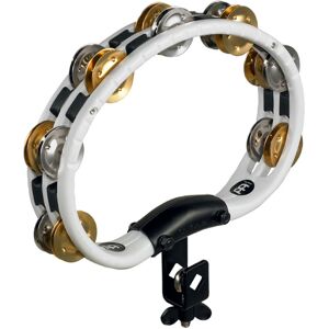 Meinl Percussion ABS Mountable Recording Tambourine White TMT2MWH Meinl Percussion ABS Mountable Recording Tambourine White TMT2MWH