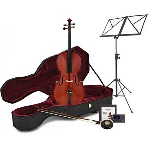 Student Plus Full Size Size Cello Beginner Pack by Gear4music Student Plus Full Size Size Cello Beginner Pack by Gear4music