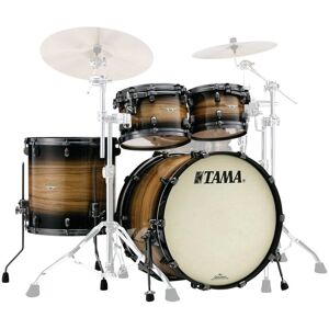 TAMA Starclassic Maple 22" 4pc Shell Pack Natural Walnut Burst TAMA Starclassic Maple 22" 4pc Shell Pack Natural Walnut Burst