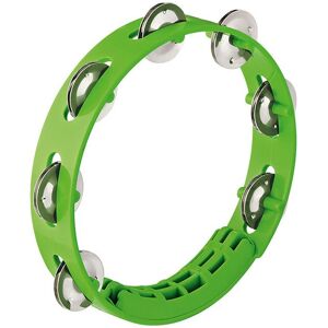 Nino by Meinl 8" ABS Tambourine 1 row Grass Green Nino by Meinl 8" ABS Tambourine 1 row Grass Green