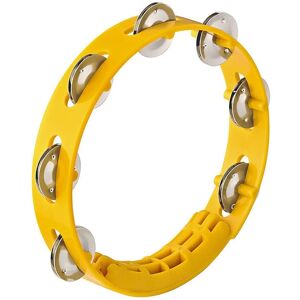 Nino by Meinl 8" ABS Tambourine 1 row Yellow Nino by Meinl 8" ABS Tambourine 1 row Yellow