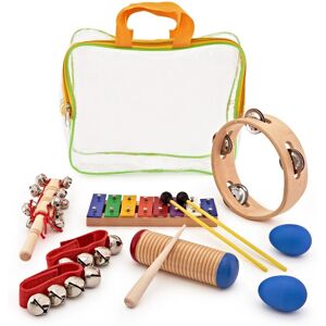Shake and Jingle 6 Piece Kids Percussion Set by Gear4music Shake and Jingle 6 Piece Kids Percussion Set by Gear4music