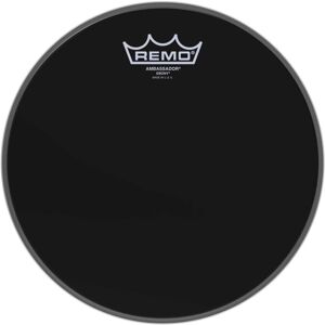 Remo Ambassador Ebony 10 Drum Head Remo Ambassador Ebony 10 Drum Head
