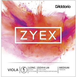DAddario Zyex Viola C String Long Scale Medium DAddario Zyex Viola C String Long Scale Medium