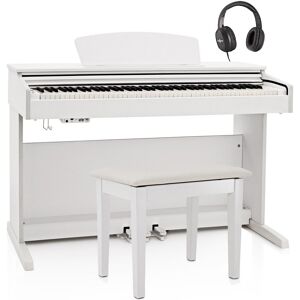DP-10X Digital Piano by Gear4music + Piano Stool Pack White DP-10X Digital Piano by Gear4music + Piano Stool Pack White