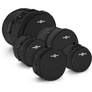 Padded Rock Fusion Drum Bag Set by Gear4music Padded Rock Fusion Drum Bag Set by Gear4music