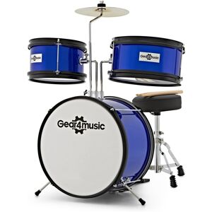 Childrens Drum Kit by Gear4music Blue Childrens Drum Kit by Gear4music Blue