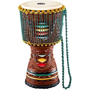 Meinl Artisan Series 12 Tongo Carved Djembe Coloured Carving Meinl Artisan Series 12 Tongo Carved Djembe Coloured Carving