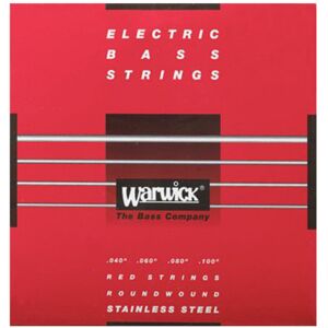 Warwick 42210 Red Label Medium-Light Bass Strings (40-100) 4-String Warwick 42210 Red Label Medium-Light Bass Strings (40-100) 4-String