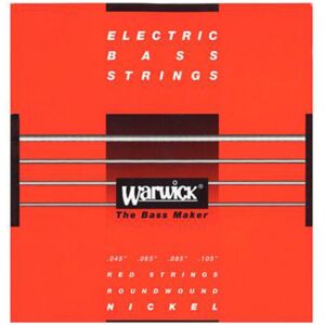 Warwick 46200 Red Label Medium Bass Strings (45-105) 4-String Warwick 46200 Red Label Medium Bass Strings (45-105) 4-String