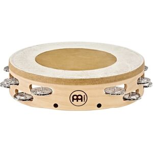 Meinl 2 Row Headed Artisan Edition Tambourine Steel Jingles Natural Meinl 2 Row Headed Artisan Edition Tambourine Steel Jingles Natural