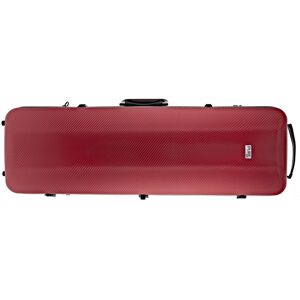 Gewa Pure Polycarbonate Oblong Violin Case Red Gewa Pure Polycarbonate Oblong Violin Case Red