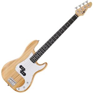 LA Bass Guitar by Gear4music Natural LA Bass Guitar by Gear4music Natural